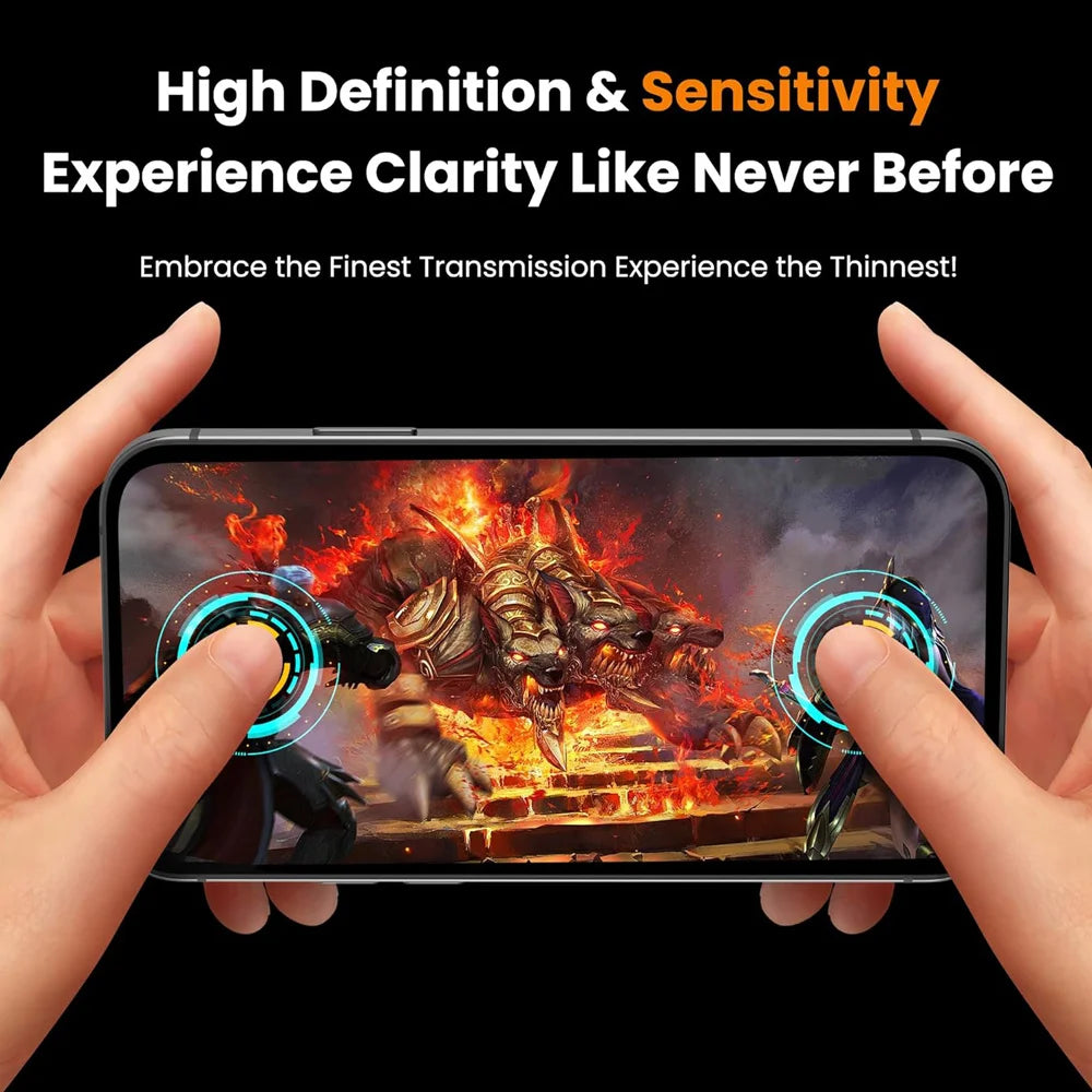 HD Tempered Glass Screen & Camera Lens Protector – iPhone 11–17 Series