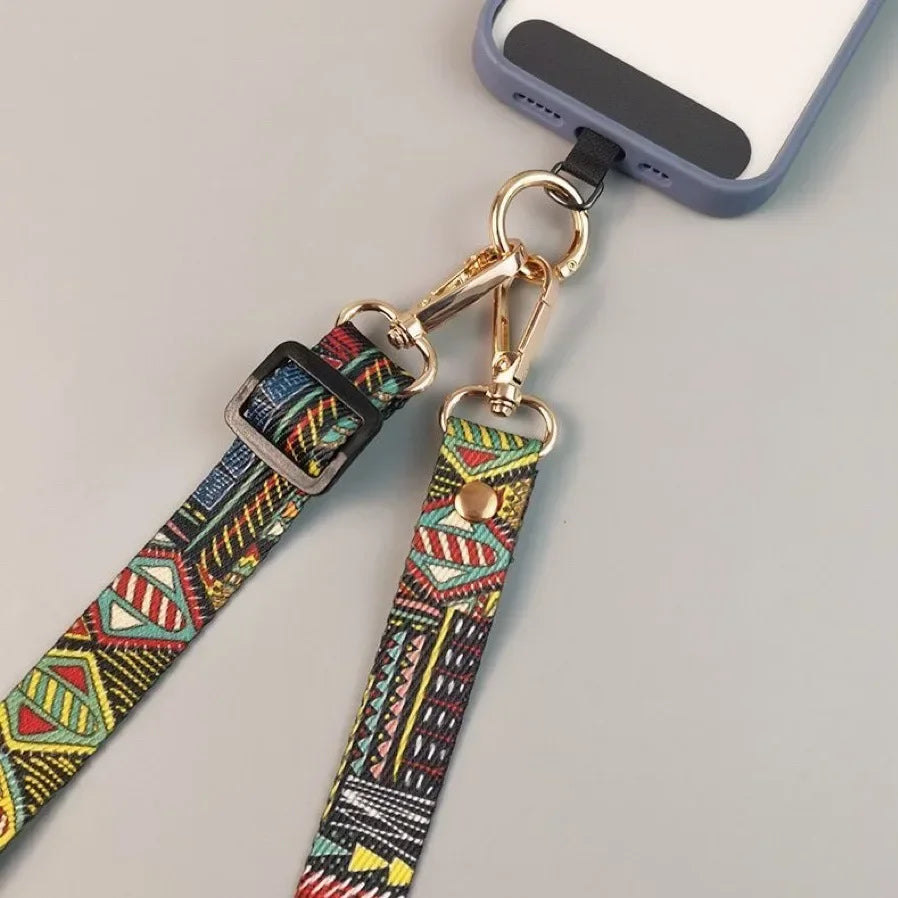 Universal Crossbody Phone Lanyard – Adjustable Anti-Loss Neck Strap