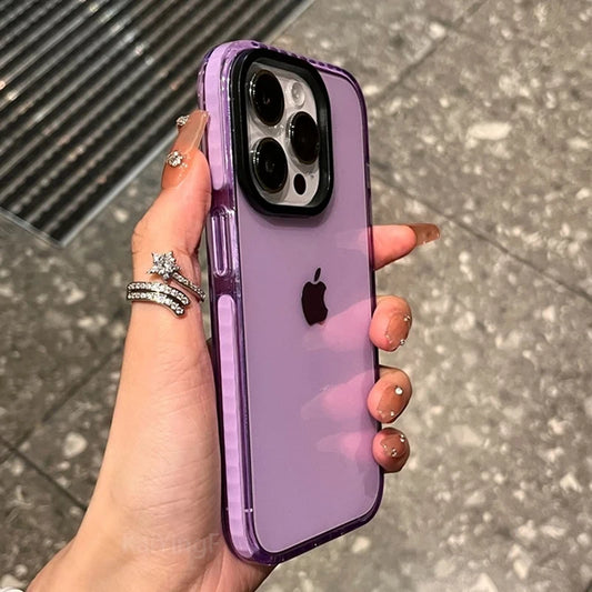 Luxury Transparent Case For iPhone 13 12 11 Pro Max 7 8 Plus X Xs Max XR Shockproof Clear Soft TPU Cover