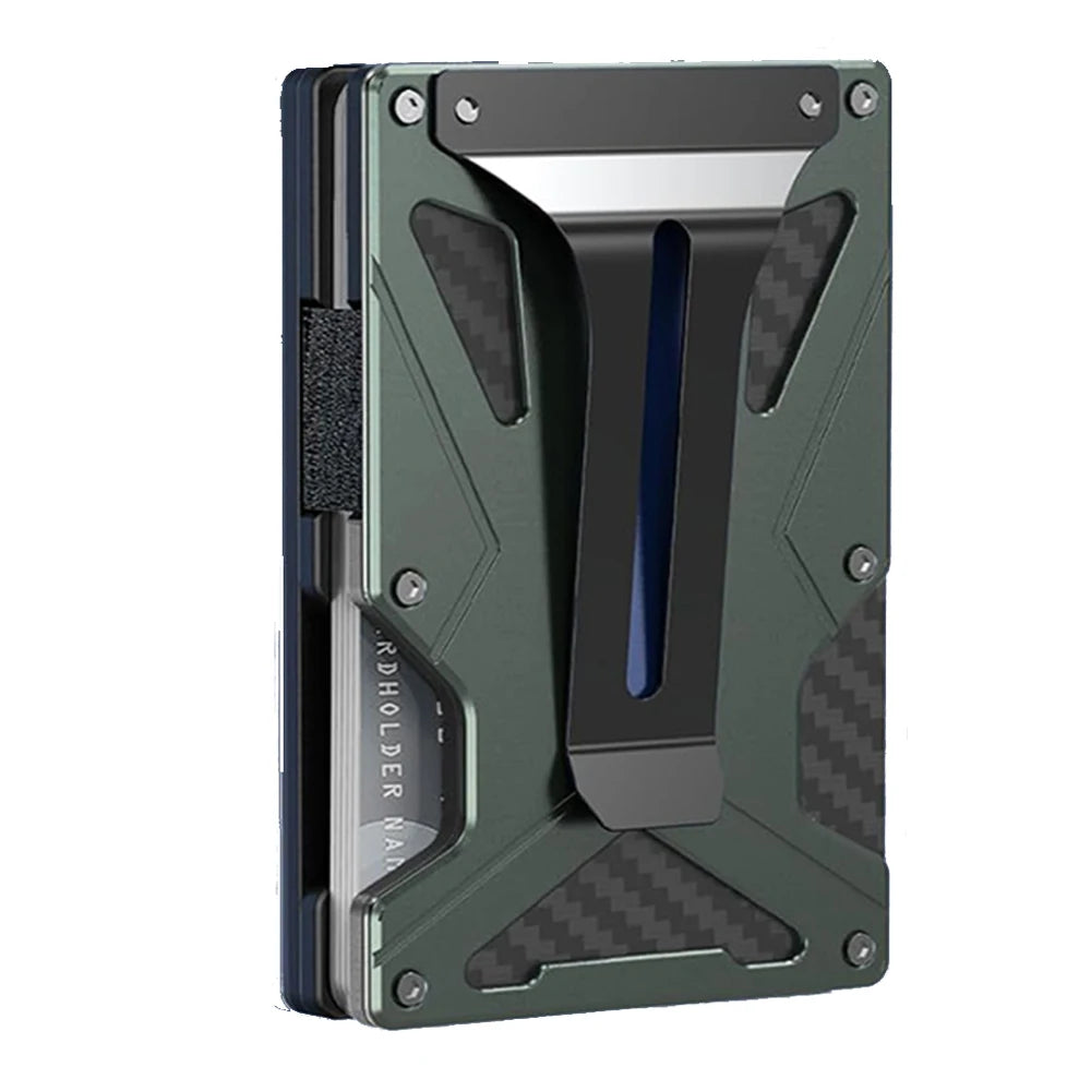 Magnetic MagSafe Wallet for iPhone | Metal Card Holder with AirTag Slot, RFID Blocking & Money Clip – MagSafe Compatible