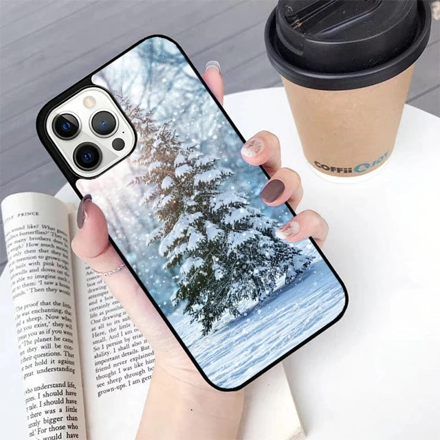 Winter Snow Landscape iPhone Case – Fits iPhone 11–17
