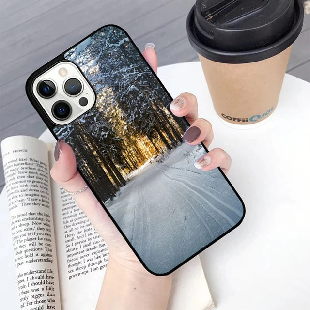 “Winter Snow Landscape iPhone Case – Fits iPhone 11–14