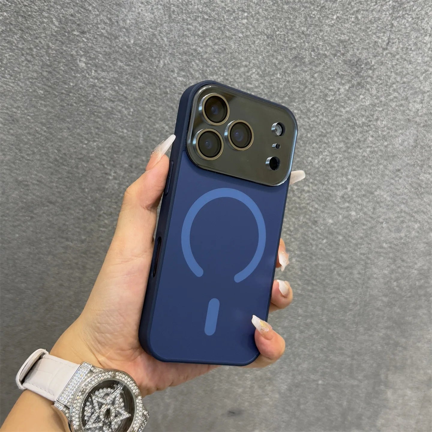 Matte Electroplating 17 ProMax Magsafe Magnetic Case For iPhone 17 16 15 14 13 12 Pro Max 17Air All Inclusive Lens Film Cover