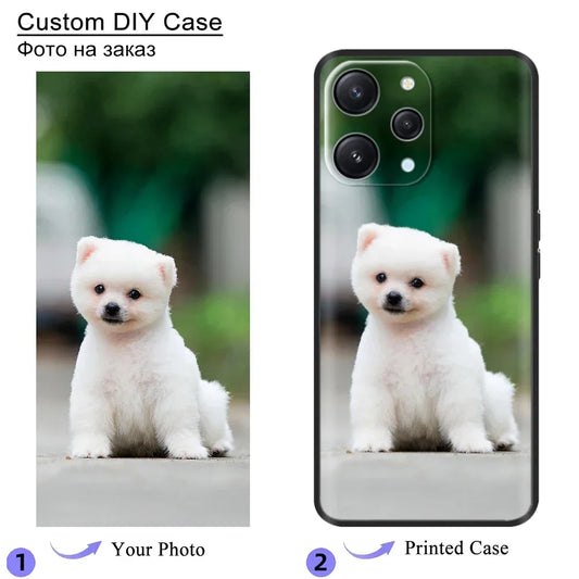 Make It Yours – Custom Photo Phone Case for Redmi & Poco Models (Soft Silicone).