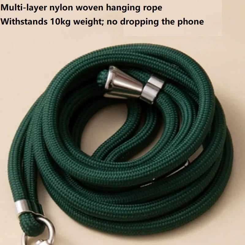 Phone Lanyard Strap Crossbody Cord with Adjustable Mobile Chain | Cell Phone Necklace Strap for Hands-Free Carry (SJGS01)
