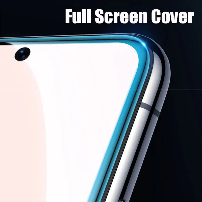 3PCS Full Coverage Tempered Glass for Samsung Galaxy S20 FE S21 S22 S23 S24 S25 Plus Ultra | Edge-to-Edge Screen Protector